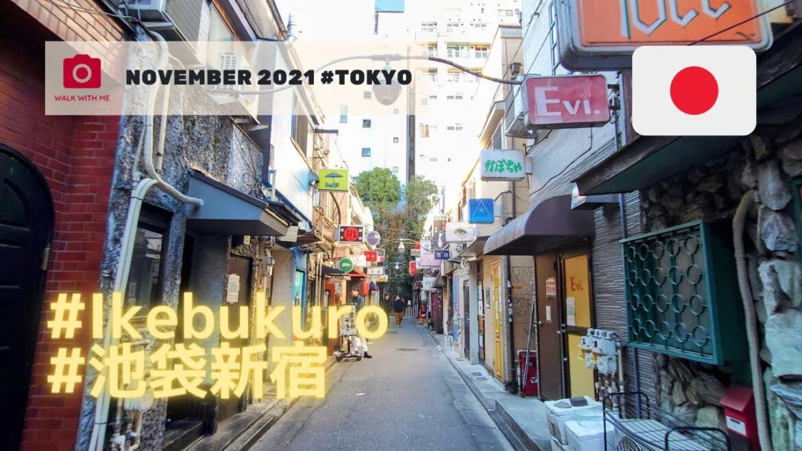 Japan Walk｜Ikebukuro, Shinjuku Walk Tour