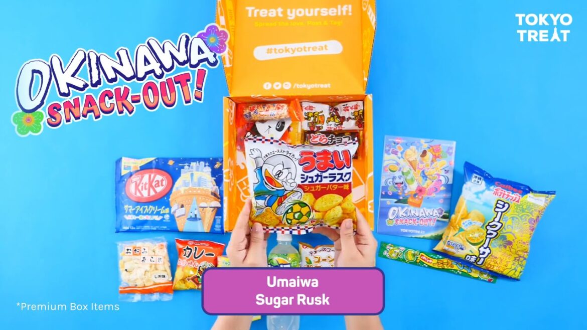TokyoTreat September 2021 Okinawa Snack-Out Unboxing
