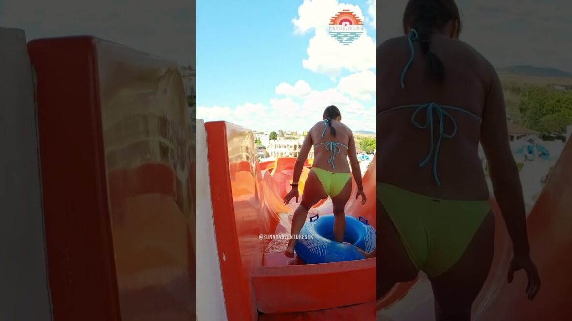 Crazy Fun Slide in Nessebar Bulgaria 🤪