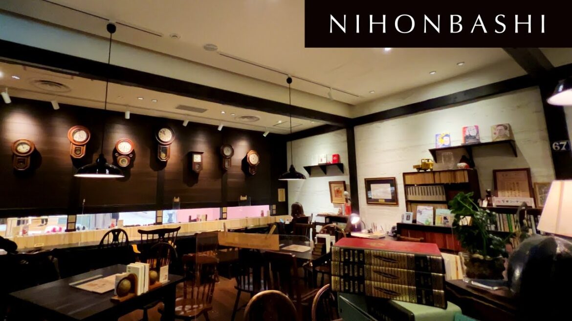 【東京・日本橋】レトロなカフェで本を楽しむ＠Cafe 黒澤文庫 | Retro book cafe