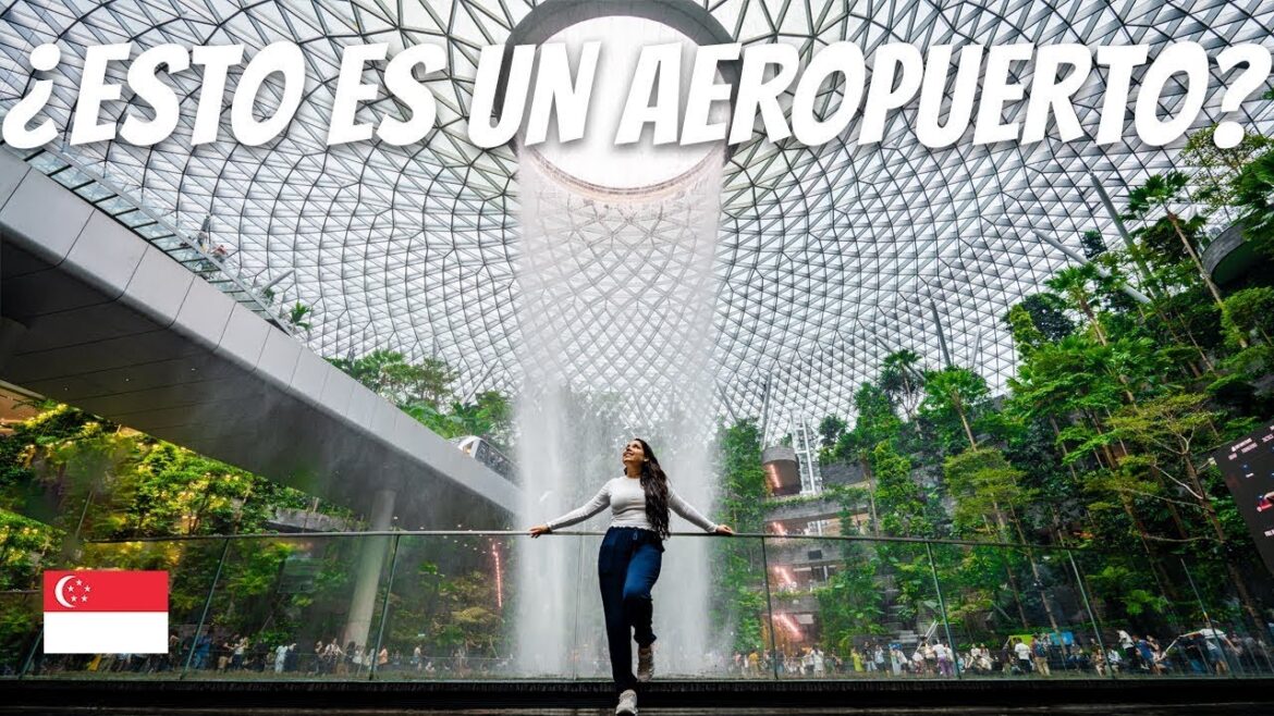 ¿El MEJOR AEROPUERTO DEL MUNDO? | CHANGI SINGAPUR 🇸🇬