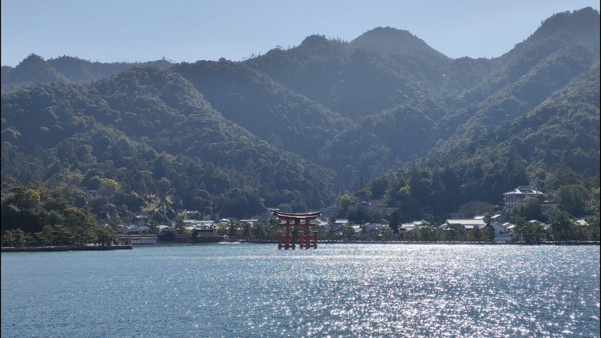SEA SHRINE AND PEACEFUL HIROSHIMA #travel #japan #hiroshimatrip #itsukushima #vlog #shrine #scenery