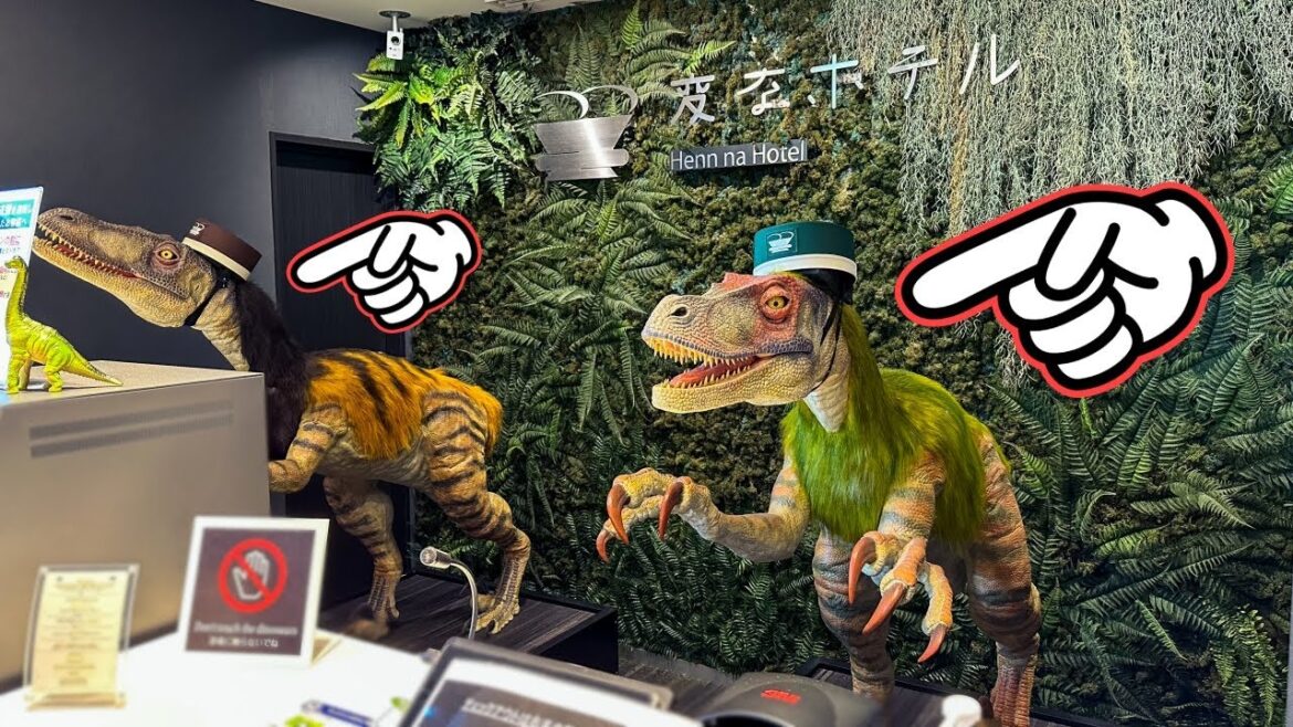 Dinosaur Room in the World's First Robot Hotel🤖🦕 MAIHAMA Tokyo Japan 変なホテル ロボットホテル 舞浜 東京ベイ Dinosaur Room in the World's First Robot Hotel🤖🦕 MAIHAMA Tokyo Japan 変なホテル ロボットホテル 舞浜 東京ベイ