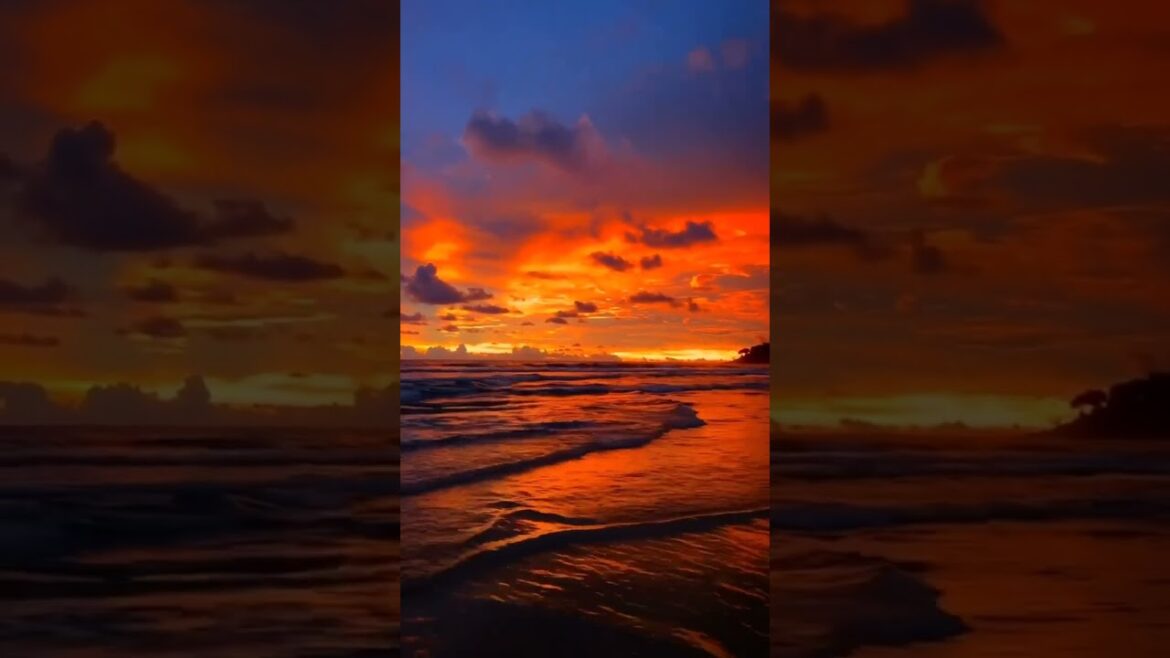 World's most beautiful Sunset ever #shorts