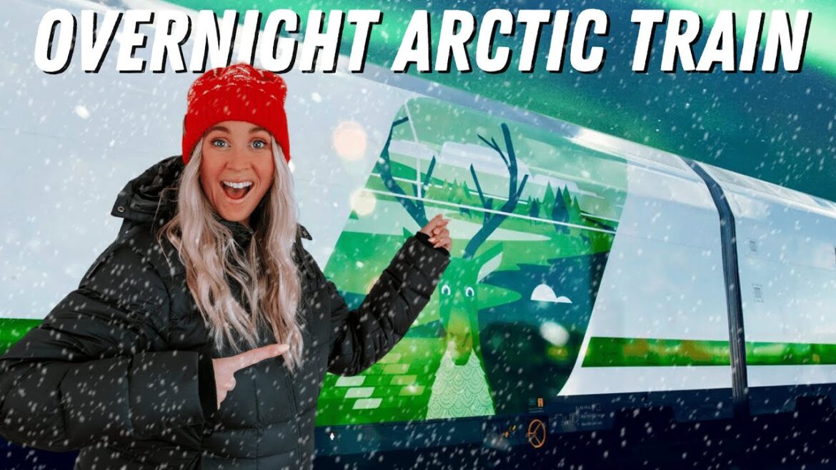 We Slept Overnight on the Arctic Circle Sleeper Train (The Lapland Santa Claus Express)
