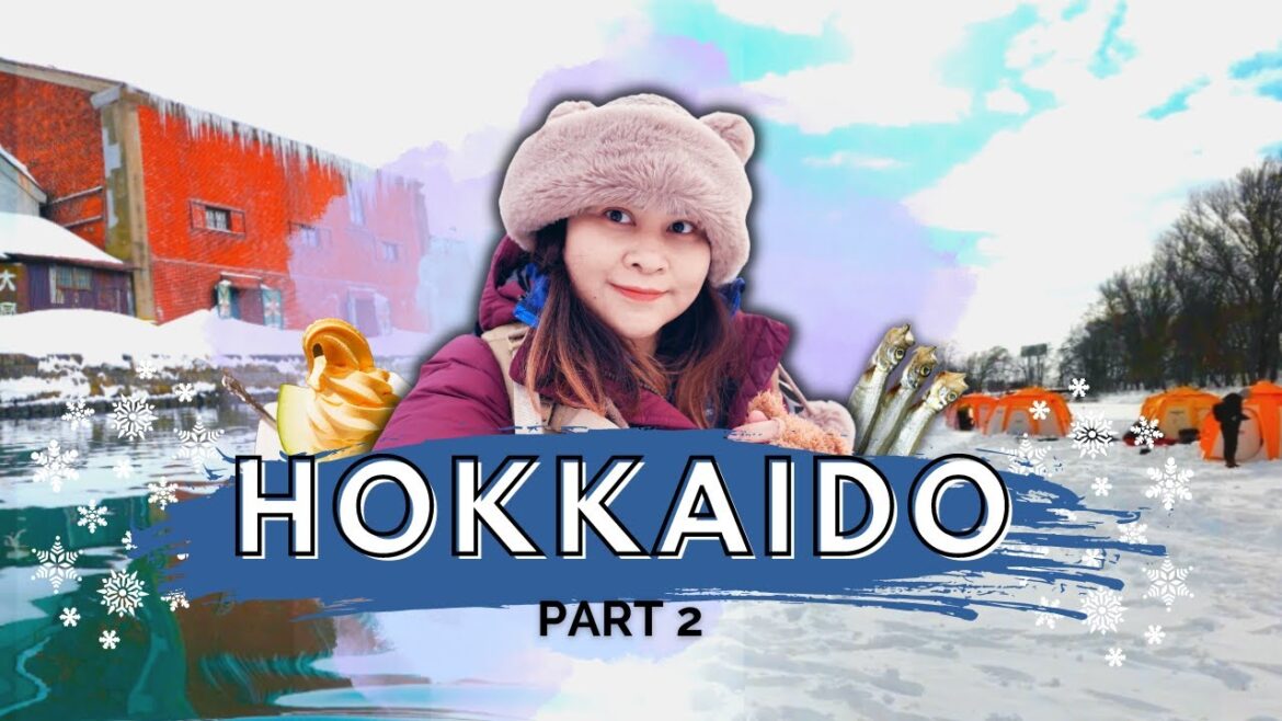 Winter in Hokkaido Part 2: Ice Fishing & Otaru Canal Cruise
