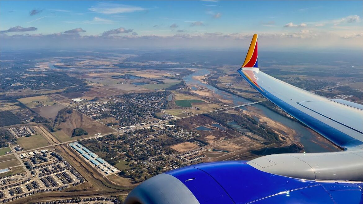 [4K] – Full Flight – Southwest Airlines – Boeing 737-8 Max – DAL-TUL – N1803U – WN1800 – IFS Ep. 686