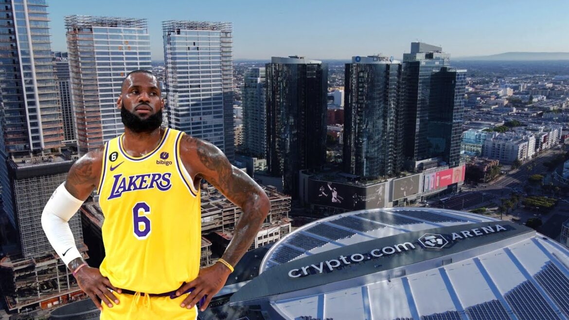 Los Angeles LAKERS stadium 🏀 | Vlog + Drone footage Los Angeles LAKERS stadium 🏀 | Vlog + Drone footage