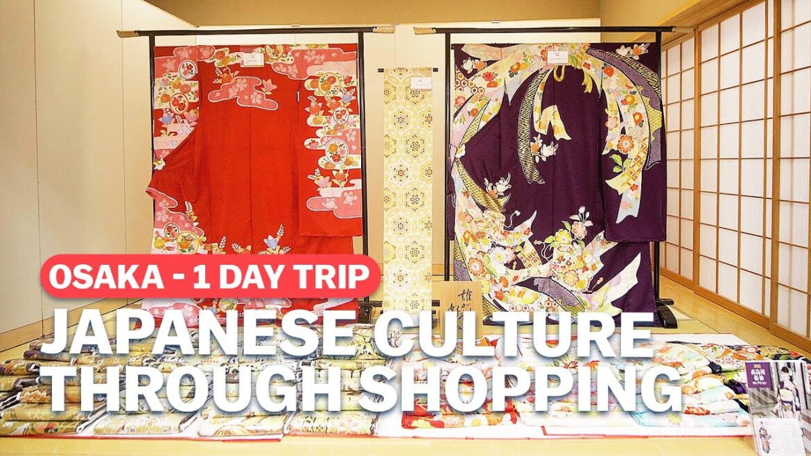 Osaka 1-Day Trip | Japanese Culture through Shopping | japan-guide.com