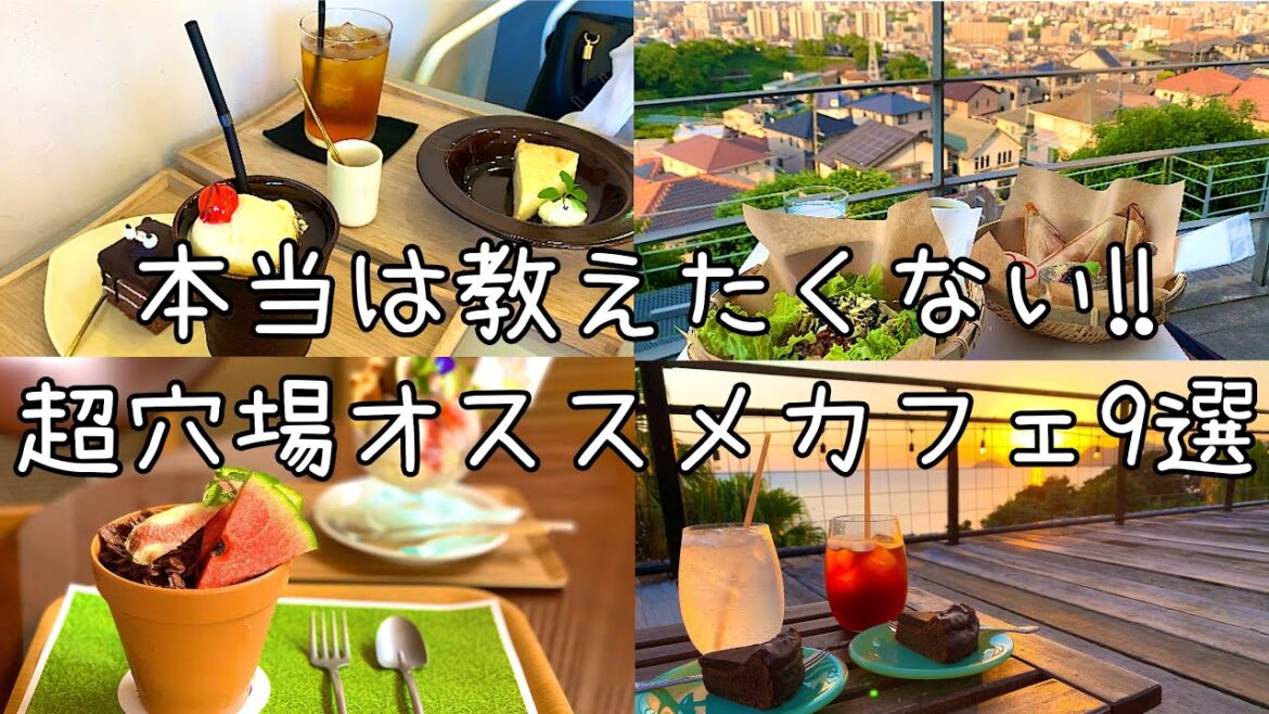 【鹿児島カフェ】超穴場オススメカフェ9選‼︎/鹿児島/穴場カフェ/カフェ巡り/九州カフェ/鹿児島グルメ/九州グルメ/vlog