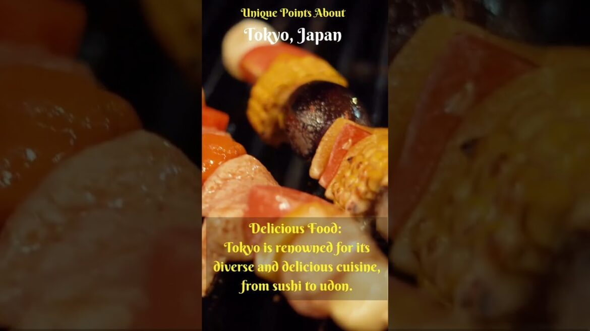 Taste the Best of Tokyo: A Foodie's Guide to the City's Delicious Cuisine! #japan #tokyofood