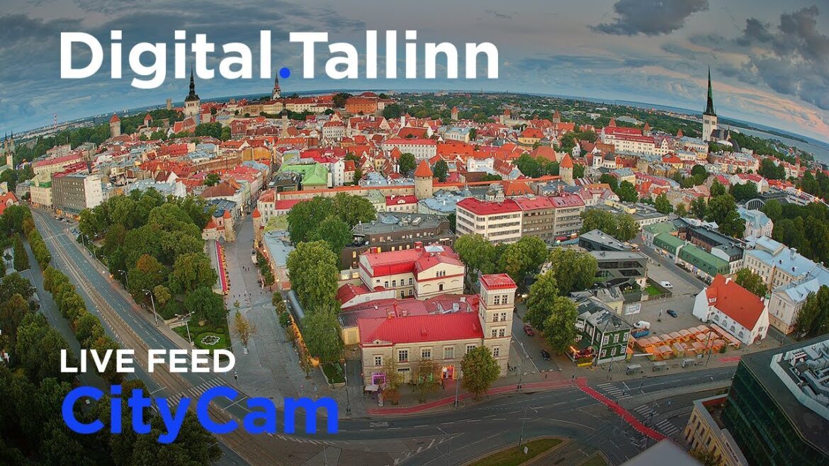 Digital.Tallinn CityCam 04.02.23 (night)