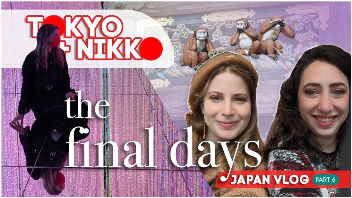 GOODBYE JAPAN | Tokyo adventures + Nikko day trip + shopping + Teamlabs