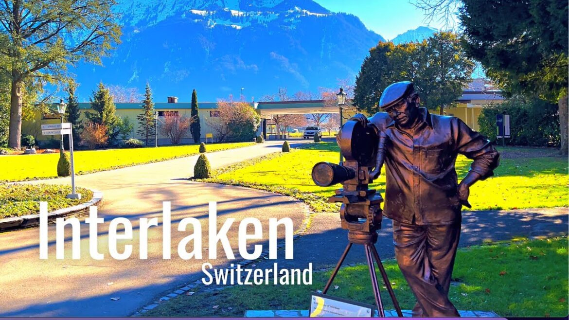 Interlaken, Switzerland 🇨🇭Spectacular Town in the Swiss Alps ☀️ 2023 HDR 4k 60fps Walking Tour Interlaken, Switzerland 🇨🇭Spectacular Town in the Swiss Alps ☀️ 2023 HDR 4k 60fps Walking Tour