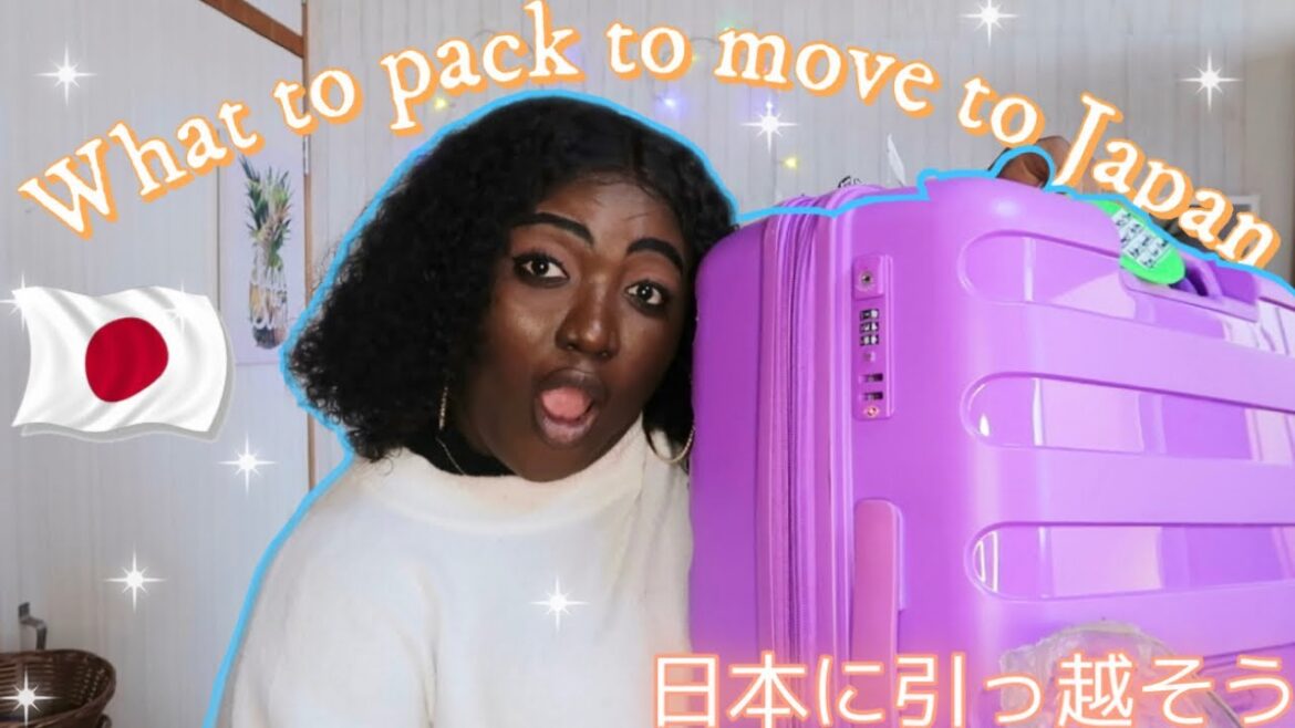 The ULTIMATE GUIDE on what TO PACK to MOVE TO JAPAN
