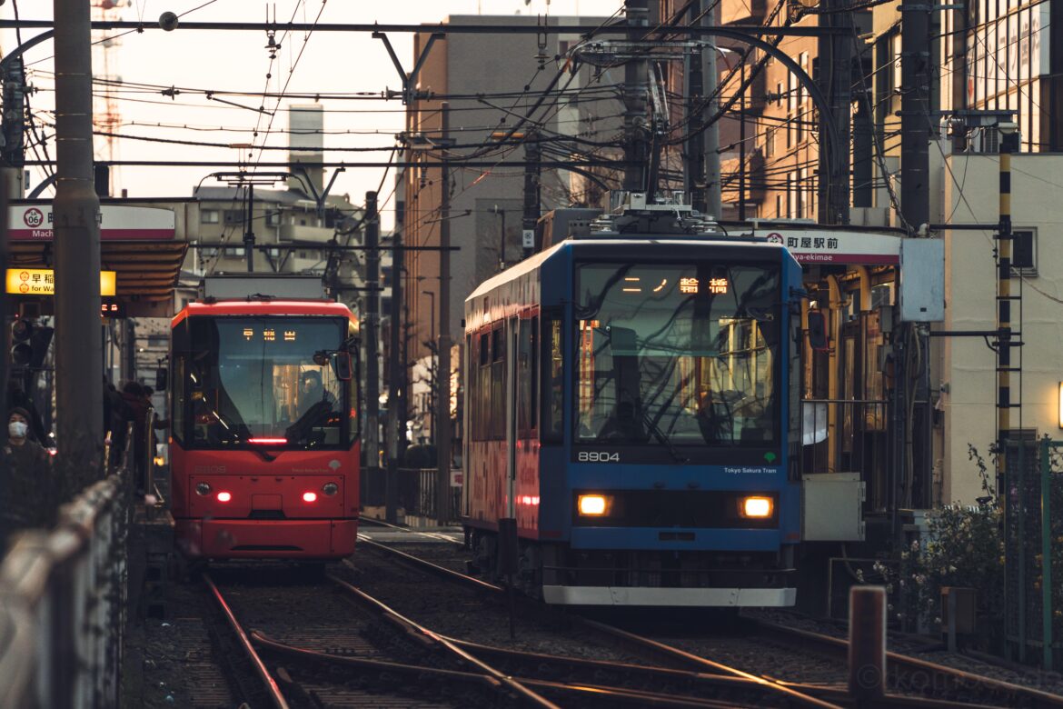 Machiya's Tokyo Sakura Tram (Toden Arakawa Line)