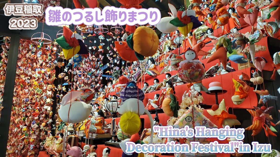 【雛のつるし飾りまつり2023】伊豆稲取. Izu Inatori’s Hina doll hanging decoration festival.(HDR walking tour)in Japan 【雛のつるし飾りまつり2023】伊豆稲取. Izu Inatori's Hina doll hanging decoration festival.(HDR walking tour)in Japan