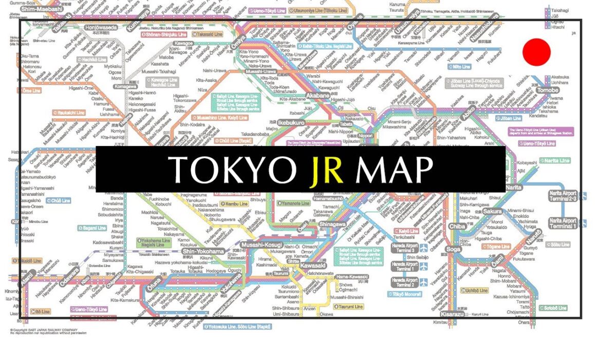 東京JR路線圖解說 東京JR路線圖解說