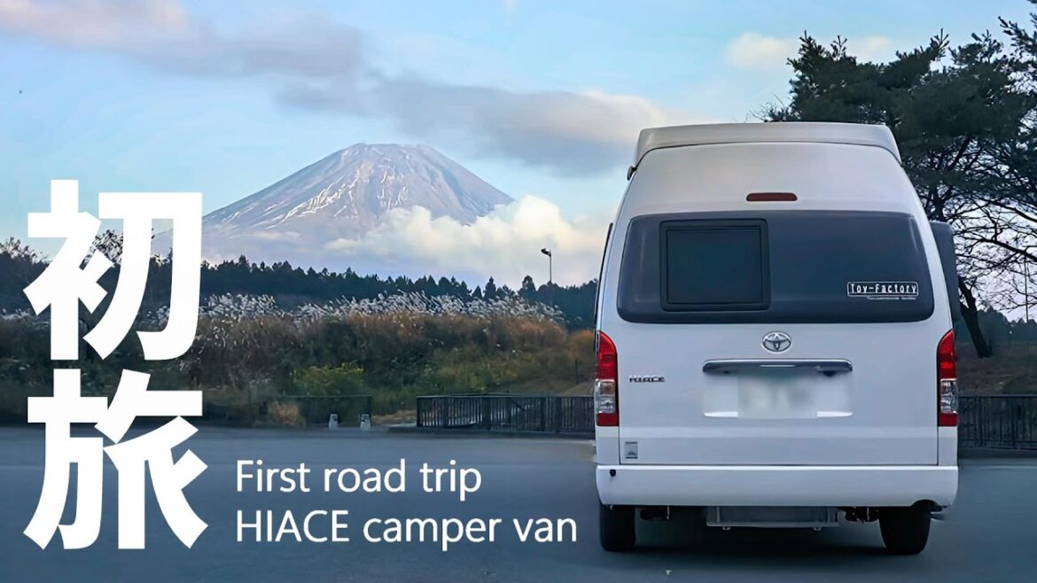 納車1週間後のキャンピングカーで2泊3日【新潟→長野→山梨→静岡】800キロの富士山周遊ツアー！犬連れ車中泊旅［総集編］ハイエース7型／トイファクトリーバーデン