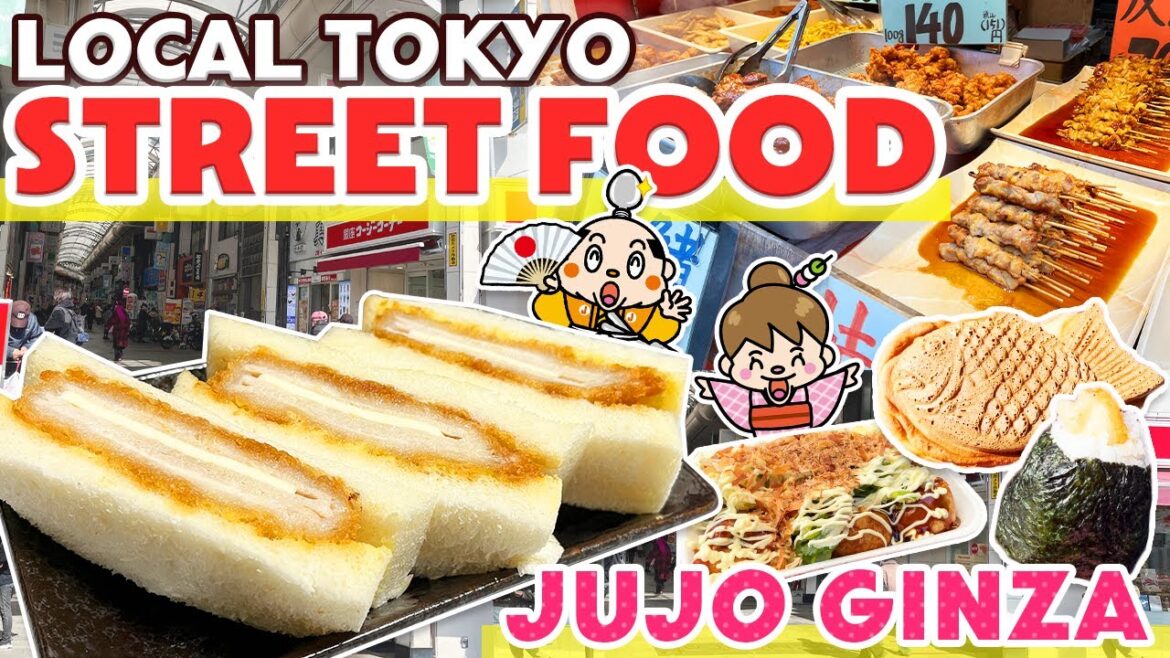 Tokyo Street Food Tour in Jujo Ginza / Japan Travel Hidden Gem