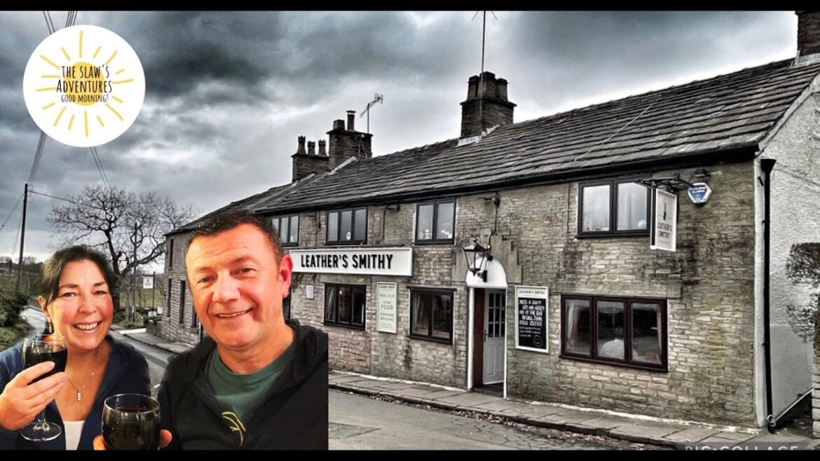 Leather’s Smithy motorhome pub stopover and a walk in Macclesfield Forest.