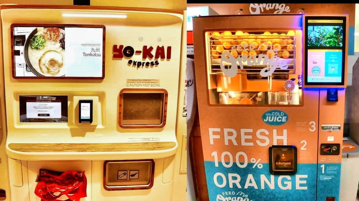 Japan's ramen vending machine from the U.S.A., highly praised by Elon Musk