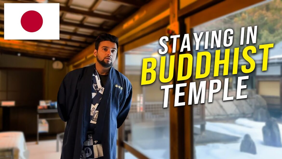 Staying in Buddhist temple II life of a monk II Indian in Japan Staying in Buddhist temple II life of a monk II Indian in Japan