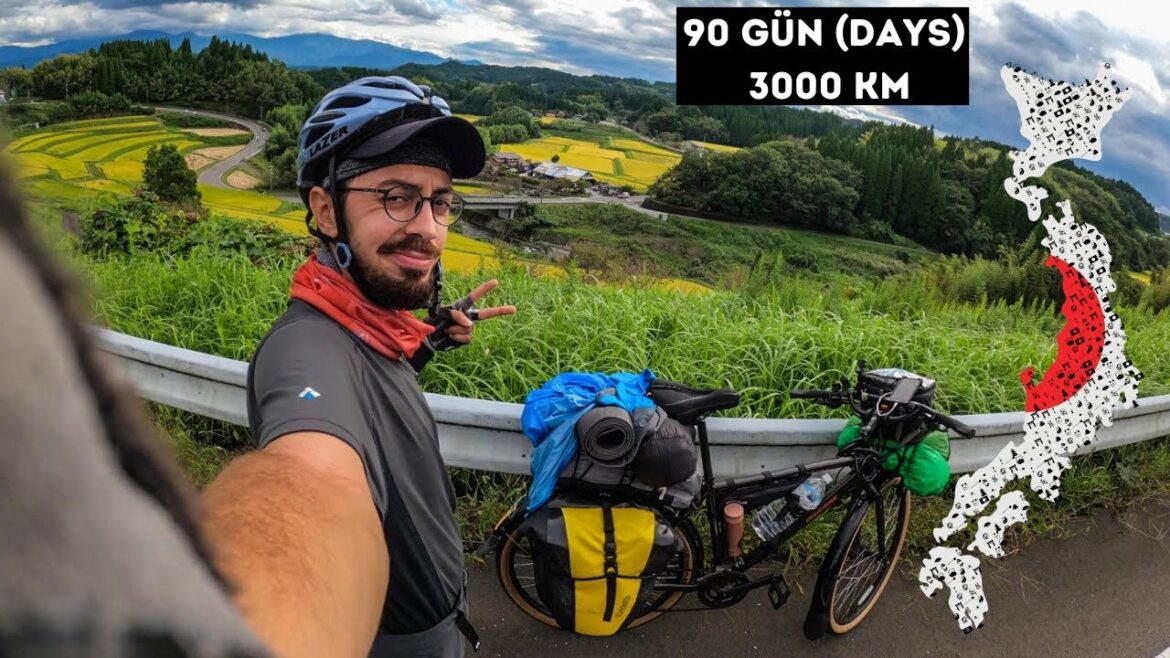 90 Gün 3000 Km Bisikletle Japonya Turu
