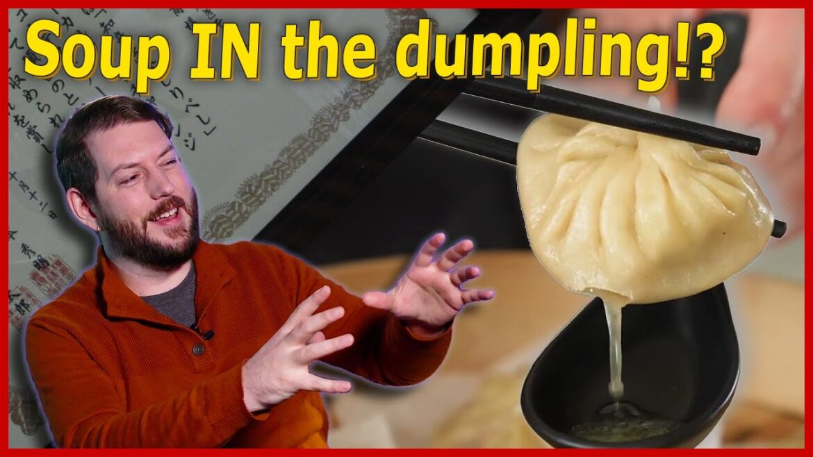 I ate dumplings FILLED with SOUP!! (xiaolongbao) 📅 Day 16 - Otaru, Japan