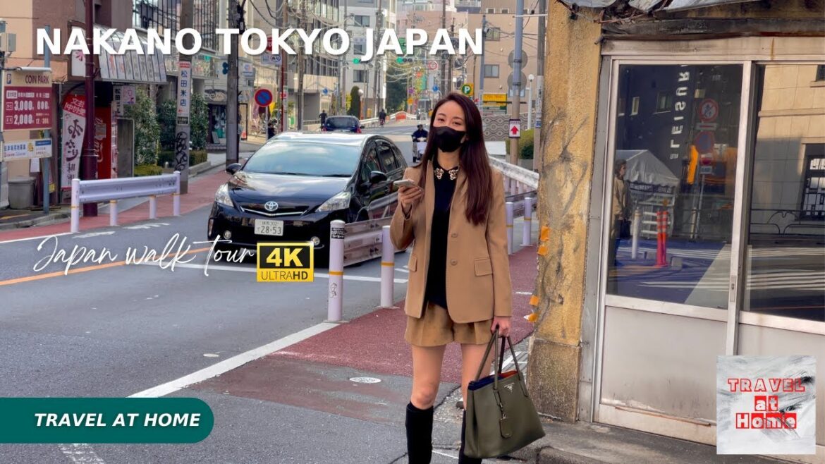 4k hdr japan walk | Walk around Nakano Tokyo Japan |  many delicious restaurants hidden in here