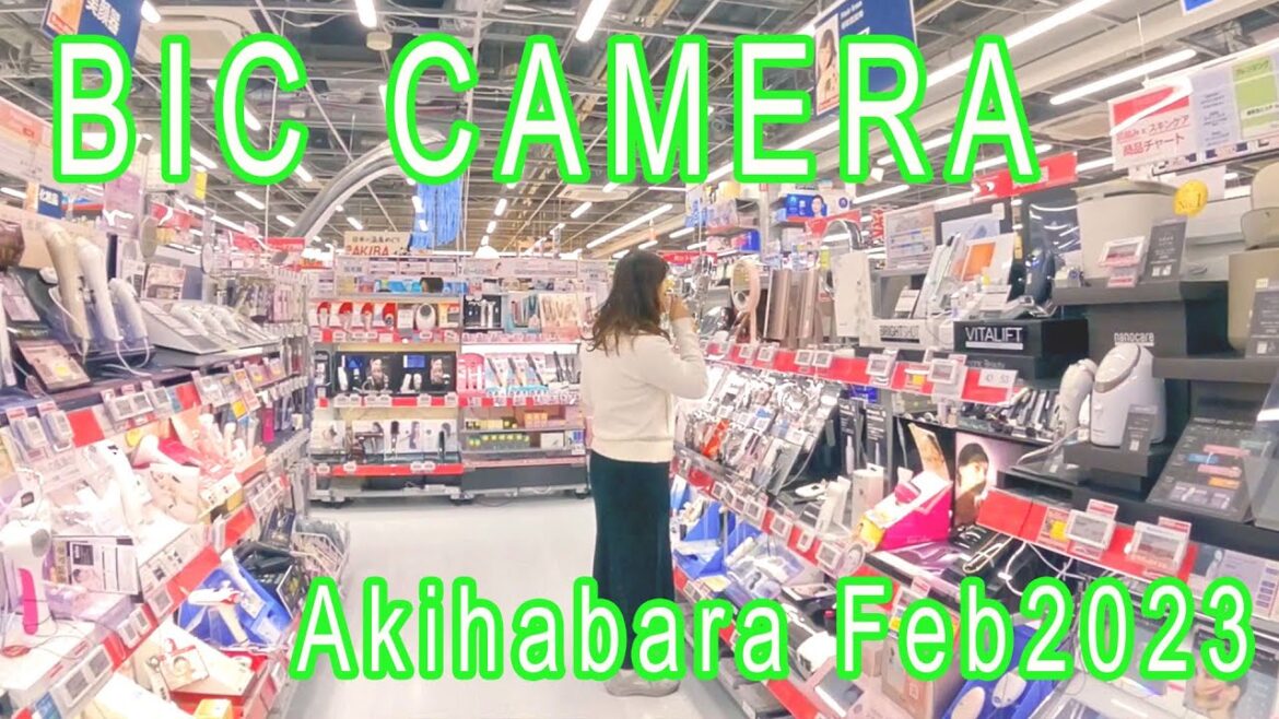 BIC CAMERA Akihabara Store 4th  5th 6th Floor Feb 2023【GoPro】ビックカメラＡＫＩＢＡ  秋葉原ビックカメラ 4階　5階　6階　2023年２月