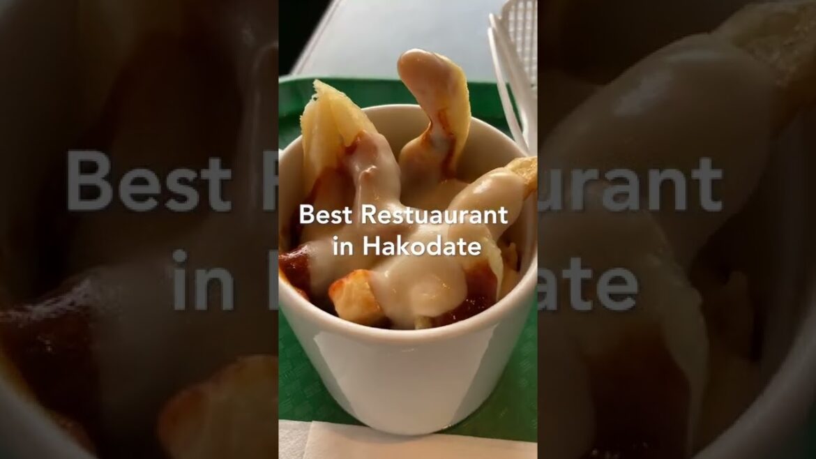 【Hokkaido 💖】Walk Japan - The Best Restaurant in Hakodate ASMR #shorts 홋카이도 ฮอกไกโด