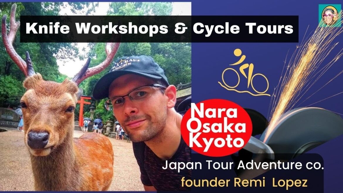 Knife-Workshops and Guided Cycle Tours in Nara-Osaka-Kyoto | Japan Tour Adventure’s Remi Lopez Knife-Workshops and Guided Cycle Tours in Nara-Osaka-Kyoto | Japan Tour Adventure's Remi Lopez