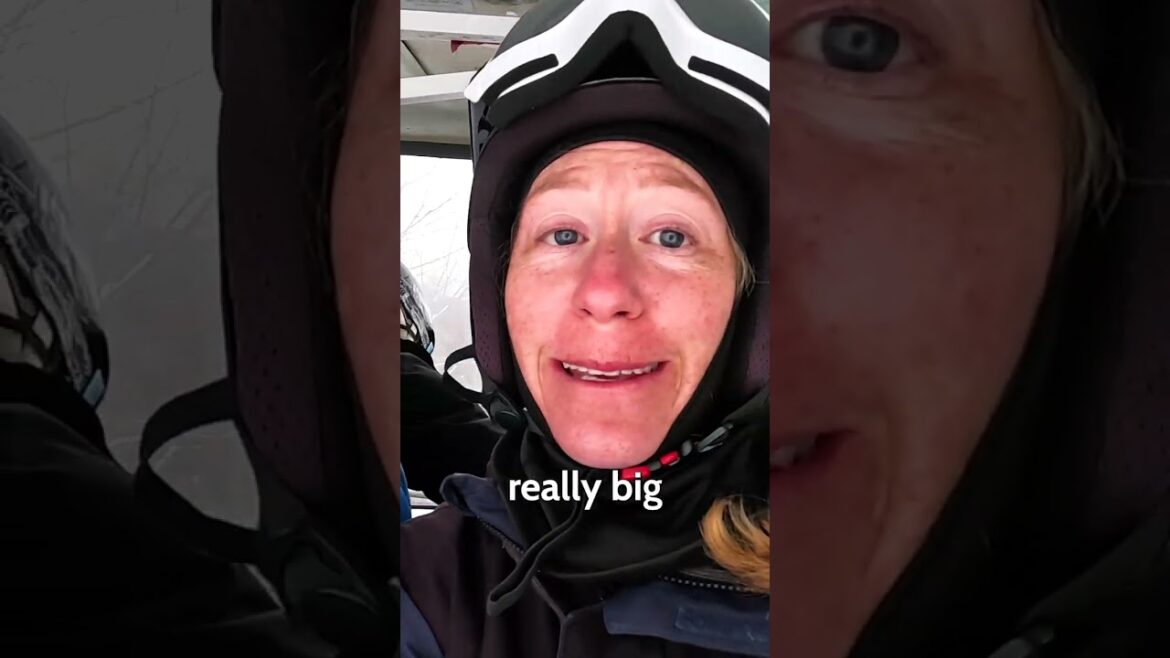 Skiing in Hakuba, Japan with 4 Kids  #shorts