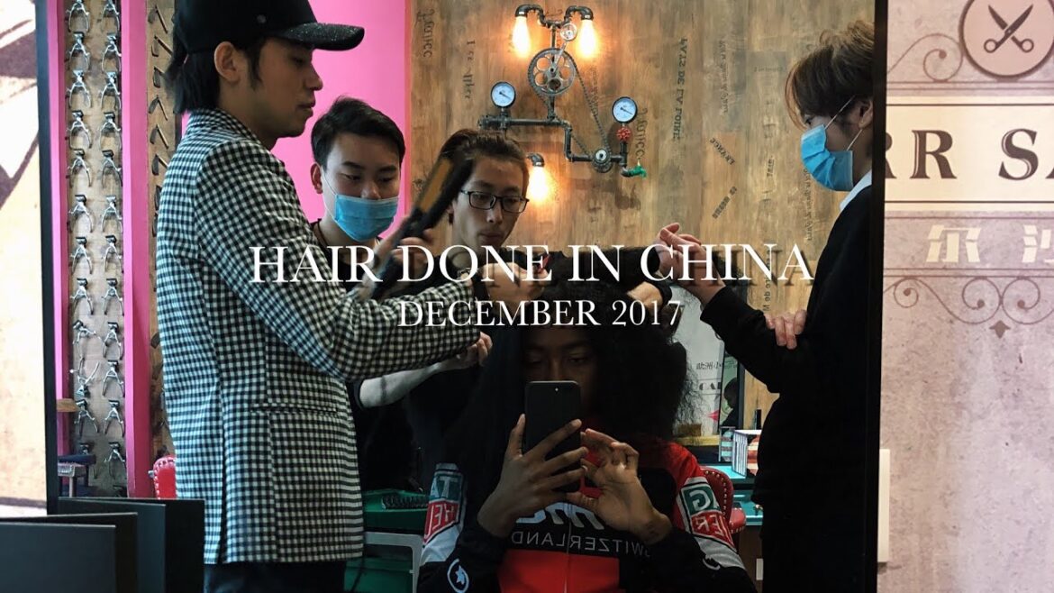 BLACK GIRL GETS HAIR DONE IN CHINA! (SUCCESS!!)| MARYJANEBYARM