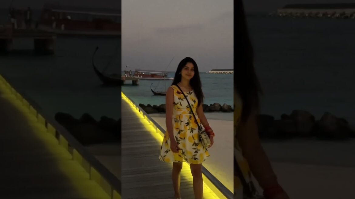 Most Beautiful Sunset Walk at #island #siyamworld #maldives Most Beautiful Sunset Walk at #island #siyamworld #maldives