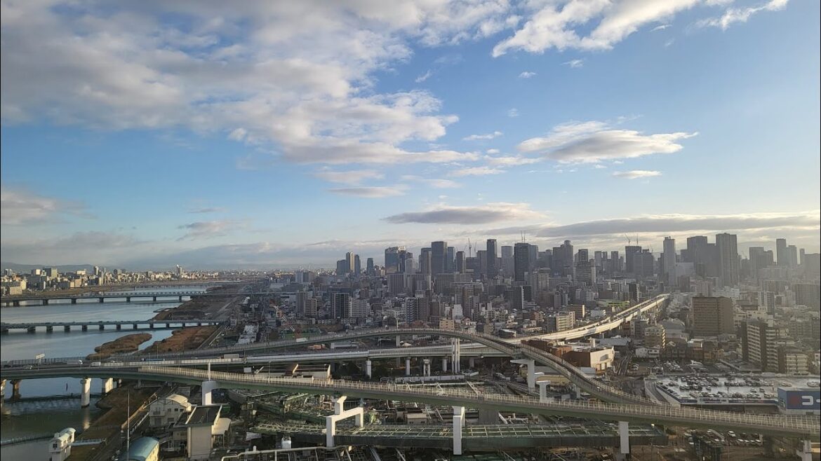 【 LIVE1440p   】大阪の景色  天気　晴れ　2023/2/27 ライブカメラ配信 ＠osaka japan　#キタ　#空中庭園　#大阪のビル群