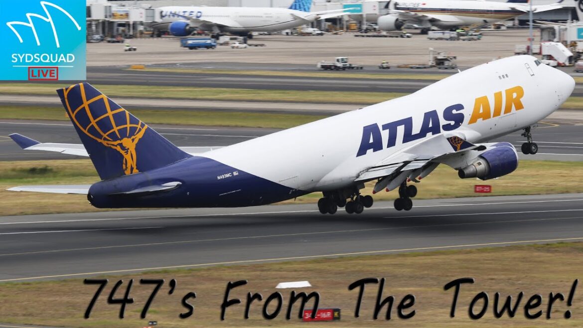 x2 Boeing 747 Takeoff’s From Sydney Airport ATC Tower! Plane Spotting Live Stream Highlights 2022 x2 Boeing 747 Takeoff's From Sydney Airport ATC Tower! Plane Spotting Live Stream Highlights 2022