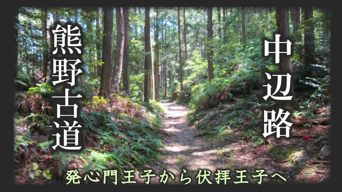 【熊野古道】中辺路 発心門王子~熊野本宮大社(前編) 和歌山県田辺市 Kumano Kodo, ancient pilgrimage routes (Wakayama, Japan) 【熊野古道】中辺路 発心門王子~熊野本宮大社(前編) 和歌山県田辺市 Kumano Kodo, ancient pilgrimage routes (Wakayama, Japan)