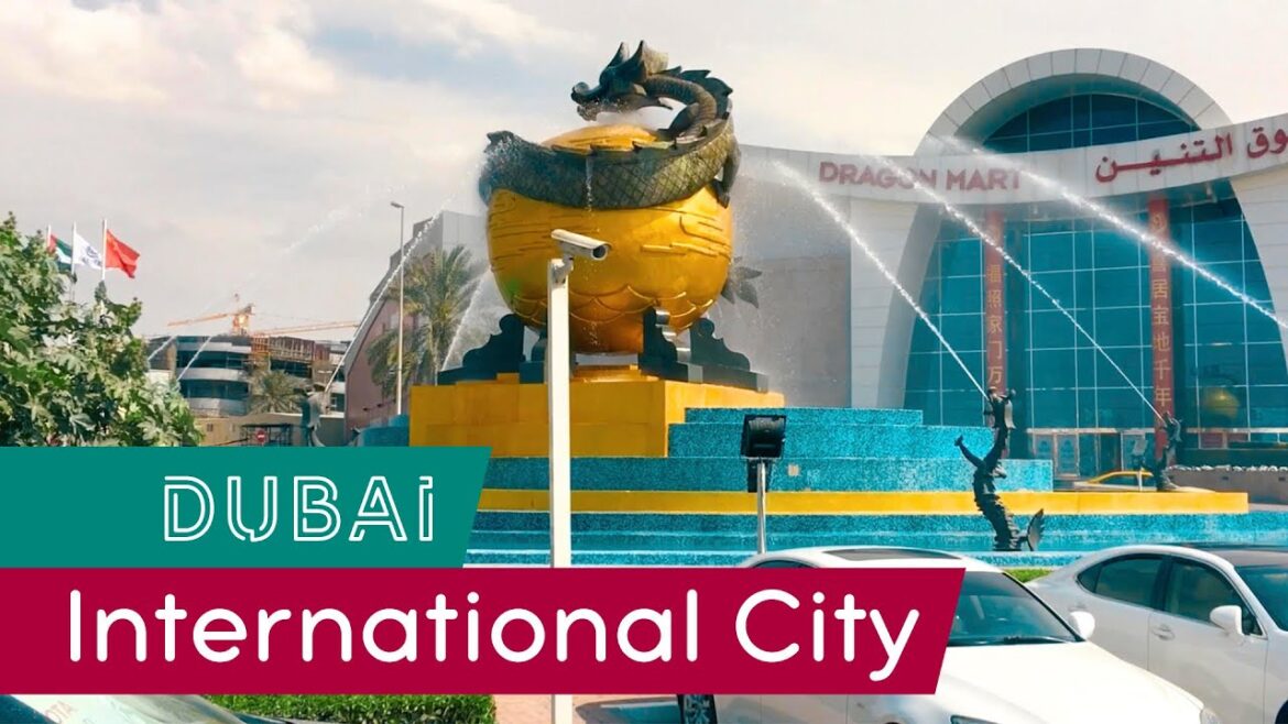 Dubai International City DIC, Freshwater lake, 10 countries' architecture, Dragon Mart