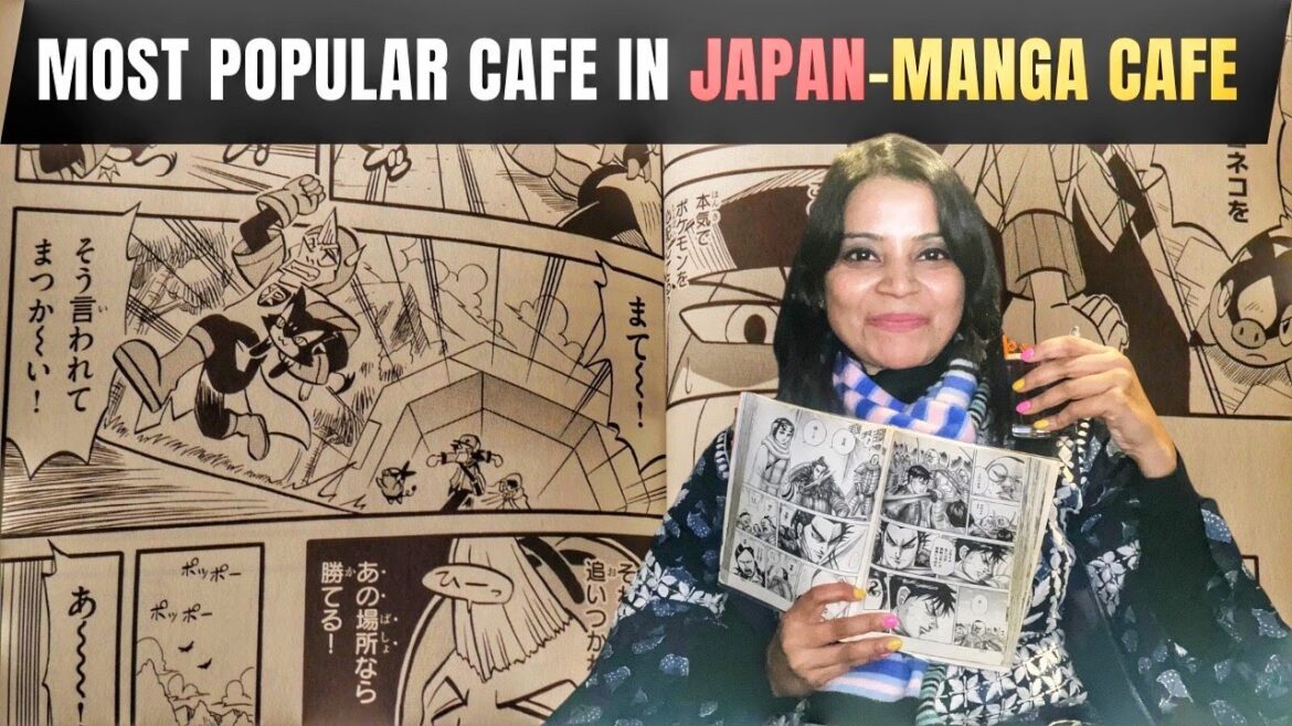 Visiting Crazy Comic Cafe of JAPAN 🇯🇵 | MANGA CAFE | WORLD OF GRAPHIC COMICS