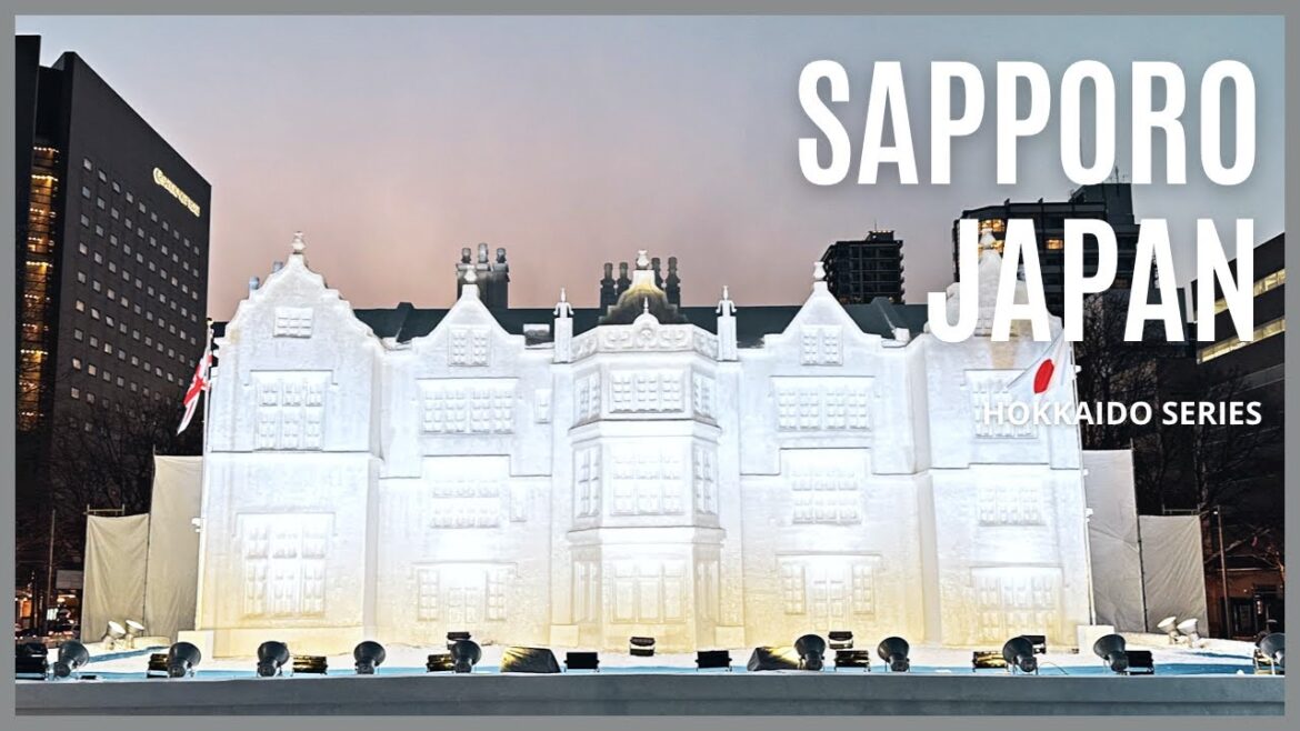 Hokkaido Vlog 2: SAPPORO | Winter festival in Japan, giant ice and snow sculptures Hokkaido Vlog 2: SAPPORO | Winter festival in Japan, giant ice and snow sculptures