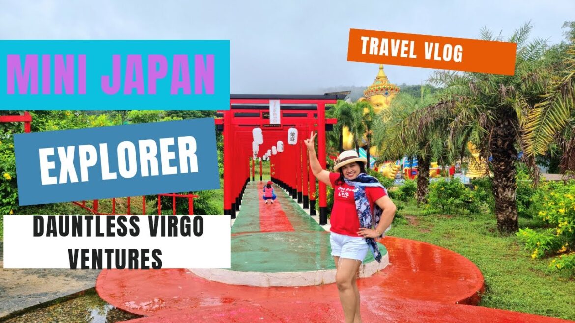 Mini Japan In Kanchanaburi 💫One Day Trip in Kanchanaburi 🇹🇭 #travelvlog #travelthailand