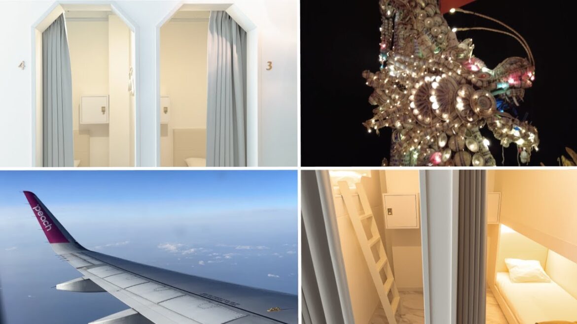 $20 Cozy Capsule Hotel in Nagasaki | Lanterns festival & Glover Garden |