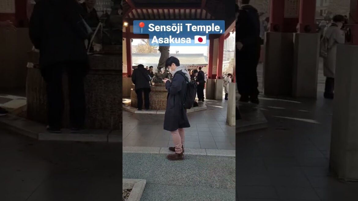 Sensōji Temple #shorts #youtubeshorts #sensoji #asakusa