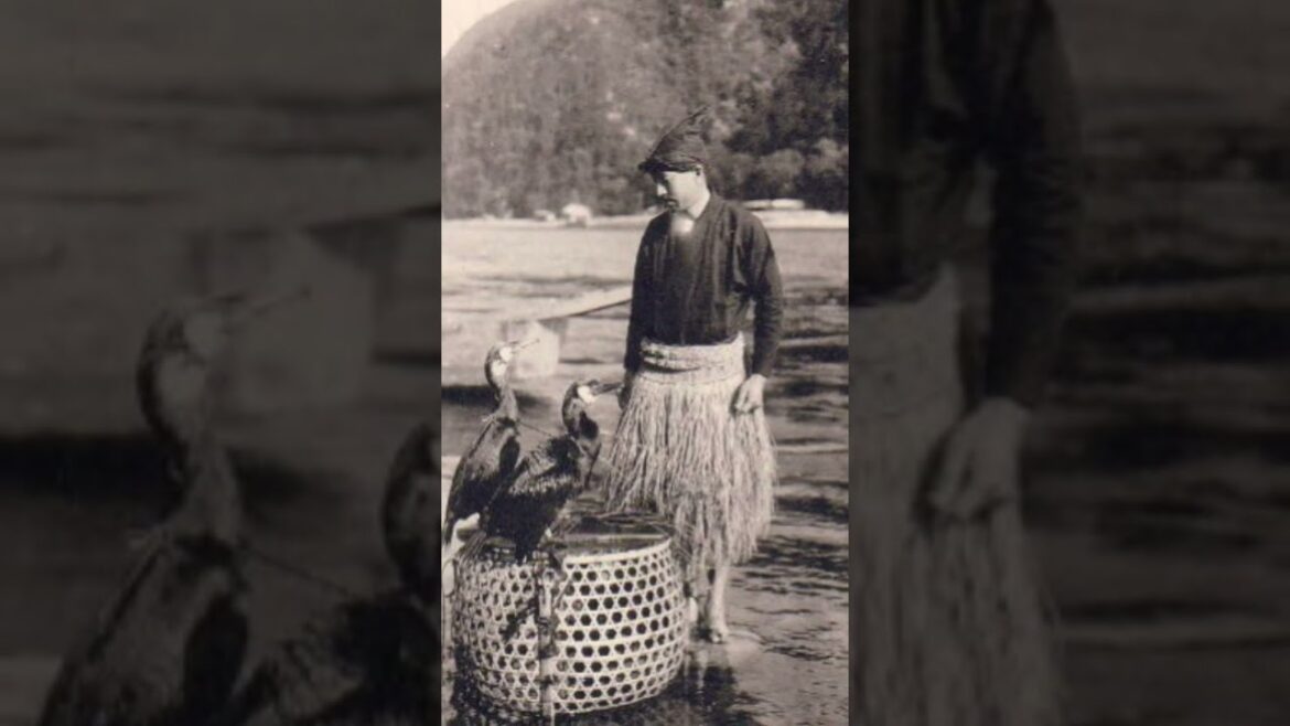 Japanese 100 years ago, Samurai in Yokohama, A rainy day, The Imperial Palace, #shorts