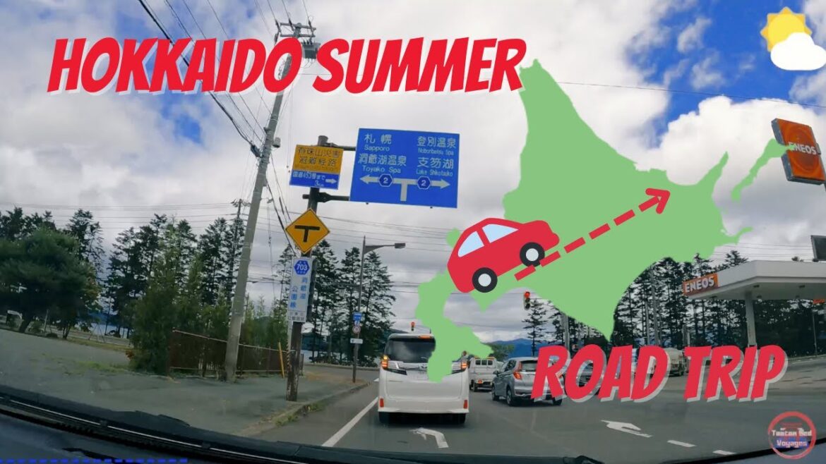 Hokkaido Summer Road Trip - HD Time-lapse Chill Video #Japan #roadtrip