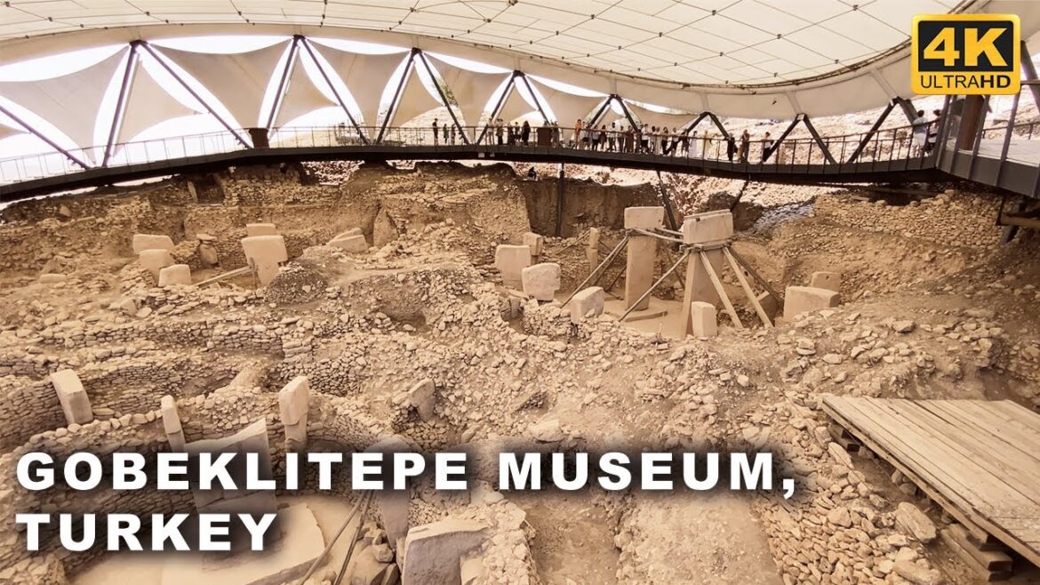 Göbeklitepe Museum, Turkey Walking Tour 2022 | 4K