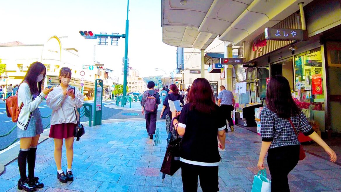 🐶Kyoto Walk. Enjoy the bustling city of Shijo♪💖4K ASMR non-stop 1 hour 00 minutes 🐶Kyoto Walk. Enjoy the bustling city of Shijo♪💖4K ASMR non-stop 1 hour 00 minutes