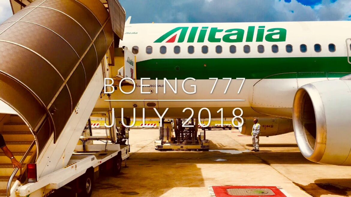 Alitalia Economy Premium Roma Tokyo Flight trip report
